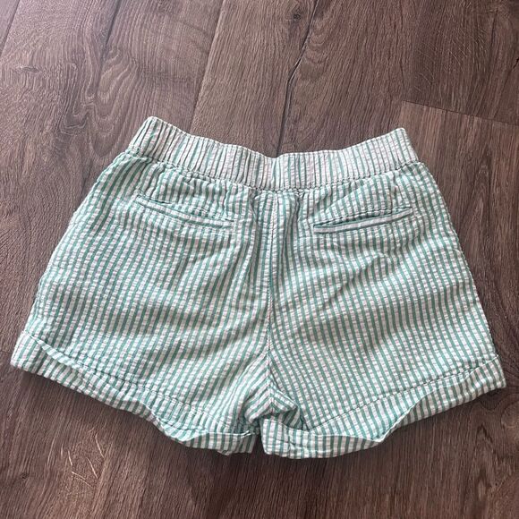 Gymboree Girl Striped White/Green shortssize Small - Picture 2 of 4